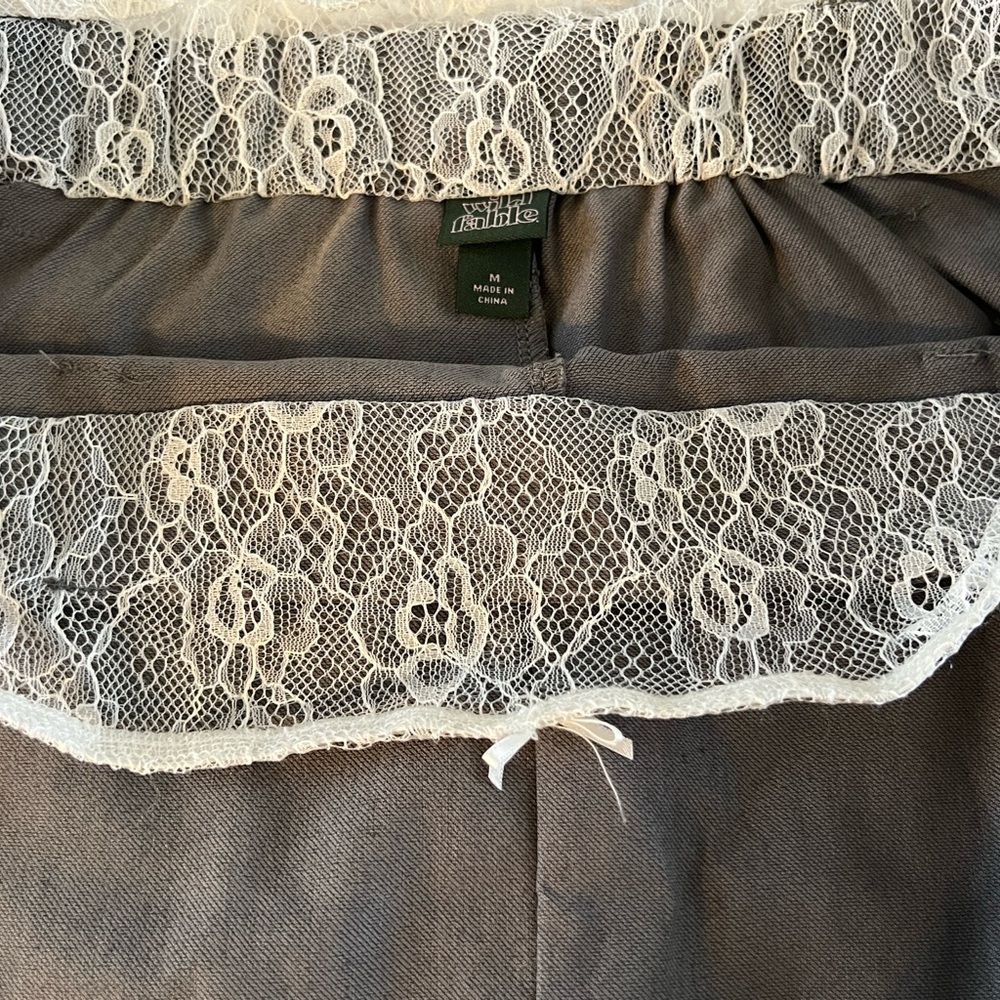 Gray Mini Skirt - Picture 4 of 5